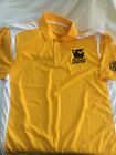 Shelby Official Terlingua Racing Team Yellow Polo Size Large New