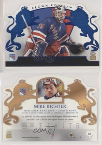 2002-03 Pacific Crown Royale Blue Mike Richter #65