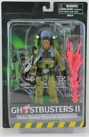 Action figure GHOSTBUSTERS 2 II WINSTON ZEDDEMORE slimer zuul afterlife gozer Cover
