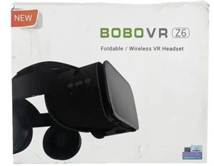 BOBOVR Z6 Faltbares Kabelloses Virtual Reality Headset für Smartphone, Schwarz. - Bild 1 von 4