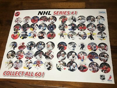NHL 2006 Series 1 RARE Pog Uncut Sheet Lemieux Ovechkin Rookie Brodeur Jager + - Image 1 of 4