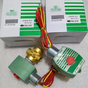 1 SZT NOWY DLA SULLAIR Zawór elektromagnetyczny sprężarki powietrza 250038-674 wymiana - Zdjęcie 1 z 1