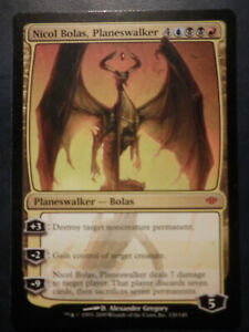 mtg magic nicol bolas planeswalker ENGLISH FRENCH conflux arpenteur 3 available