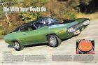 1971 PLYMOUTH GTX 440-6 ~ NICE 6-PAGE ARTICLE / AD ~ RARE CAR