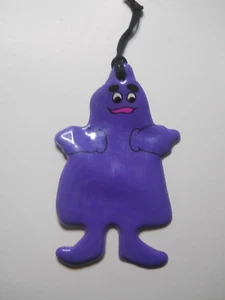 1984 McDonalds Grimace Ornament Made in Taiwan Vintage McDonalds - Picture 1 of 4