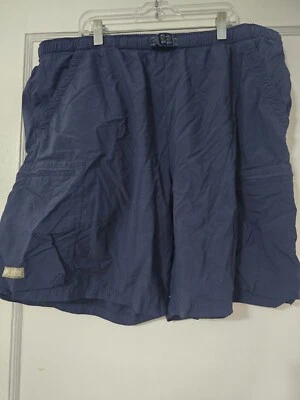 Pantalones Cortos de Carga Columbia Para Hombres Forrados con Cinturón Talla L Azul Marino Utilitarios para Aire Libre Foto 1 de 4