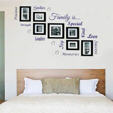 Family Tree Photo Picture Frame Collage Wall Stickers Removable/Home Decor DIY