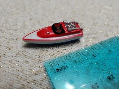 MICRO MÁQUINAS LANCHA RÁPIDA TIPO 1 NANCY ROJO BLANCO AZUL VINTAGE AÑOS 90 JUGUETES GALOOB Foto 1 de 4