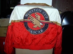 1990's Vintage Winston Cup NASCAR Windbreaker Large Good Condition but used - Picture 1 of 3