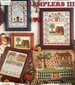 oop cross stitch Jeremiah Junction Chart JL197 COUNTRY PRIMITIVES SAMPLER III - Picture 1 of 1