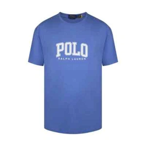 POLO UOMO RALPH LAUREN S/S T-SHIRT NUOVA CON ETICHETTE ~ BLU ~ TAGLIA XXL - Foto 1 di 3