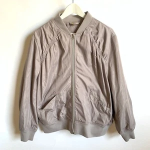Zella Athletic Zip Up Jacket 1X XL Gray Purple Full Zip Women's - Picture 1 of 7