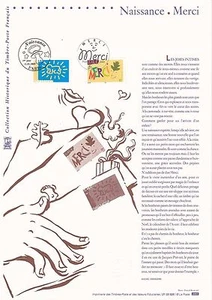 Document Philatélique 1er Jour : 28 2003 - Naissance Merci - Picture 1 of 1