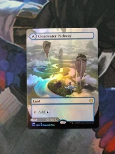 Clearwater / Murkwater Pathway - Borderless Foil | Z Rising | % Off 2+* | NM MTG - Picture 1 of 2