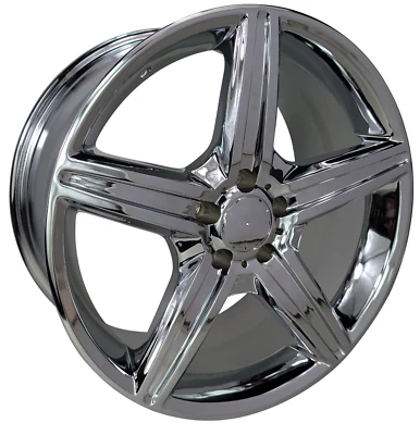 18" Wheels Rims Fit Mercedes Benz Chrome S550 SL500 SL CLS E350 E550 SL600 550 C - Image 1 of 4