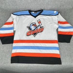 Camiseta deportiva de hockey vintage de San Diego Gulls No Fear talla mediana - Imagen 1 de 4