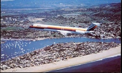 Airline Issue Postcard Air Cal DC9 - Image 1 of 2