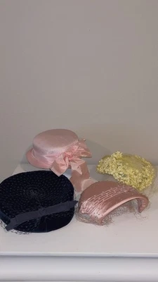 Juego de sombreros vintage para mujer años 40-60, varios sombreros, lote vintage Foto 1 de 4