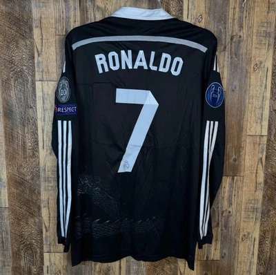 Футболка мужская Real Madrid 2014-15 Third с длинным рукавом M RONALDO #7 - Изображение 1 из 4