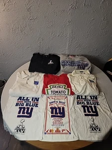 Vintage NY Giants Lot- Polo, Fan Towels, Sweater, 1/2 Zip XL, T-shirt XL - Bild 1 von 24