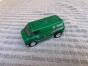 Hot Wheels grün K-DOG Kustumz Tampo Super Van mit Real Riders neuwertig lose - Bild 1 von 1