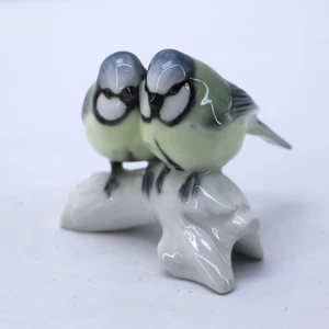 Tit Meisen Chickadee Bird Figure Lorenz Hutschenreuther 1950 Germany - Picture 1 of 10