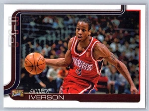 ALLEN IVERSON - 2025-26 Topps Flagship #253 - Base - Philadelphia 76ers - Picture 1 of 2