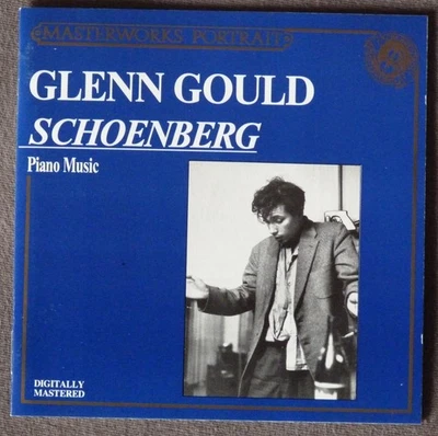 CD Arnold Schoenberg : Klaviermusik – Glenn Gould – neuwertig - Bild 1 von 2