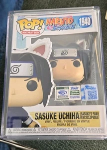2025 SDCC WONDERCON ESCLUSIVO FUNKO NARUTO SHIPPUDEN SASUKE UCHIHA SHOW STICKER - Foto 1 di 2