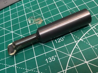 Accurpro Solid Carbide Boring Bar 48611638, 3/4 sh, 1/4 Int Groove, New (739) - Image 1 of 3