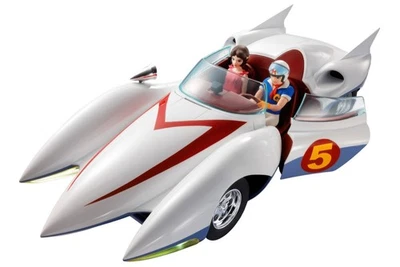 Speed Racer Mach 5 1/18 Scale Anime Action Figure Chogokin Bandai NIB JP FS - Image 1 of 4