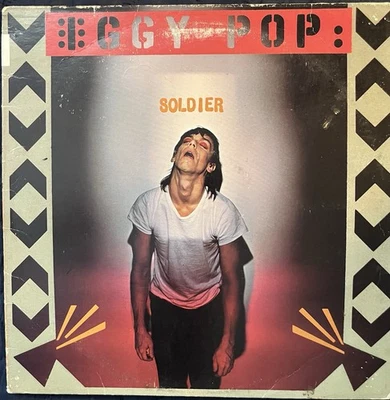Iggy Pop - Soldier LP Vinyl Album 1980 New Wave Punk Arista Records AL 5-8172 - Image 1 of 4