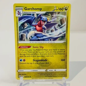 Garchomp Holo Holo Rare SWSH09: Brilliant Stars 109/172 NM Pokemon NM - Picture 1 of 2
