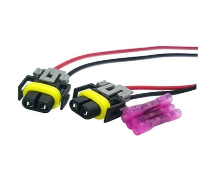 H11 Dos Arnés Cabezal Luz Luz Luz Luz Bombilla Halógena Enchufe Coleta para PGJ19-2  Foto 1 de 4