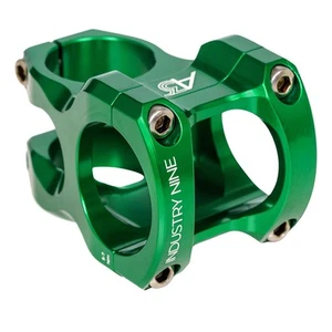Industry Nine A35 Green Aluminum MTB Stem - 40mm Length, 35mm Clamp, +/-6 Angle - Picture 1 of 1