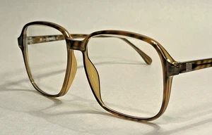 Dunhill Oversized Honigbraun Acetat Brille Brillengestell Germany 6008 58-14 - Bild 1 von 14