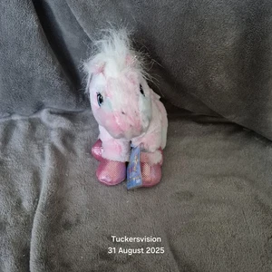 Webkinz Ganz Pink Pony HM117 Plüsch - ohne Code - fantastischer Zustand mit Etikett - Bild 1 von 4