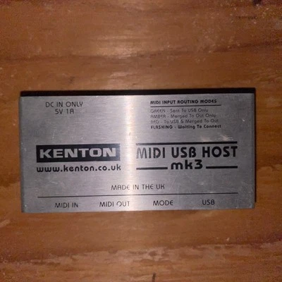 Kenton Electronics MIDI USB Host INTERFACE -- PERFEKTE SCHALTUNG - Bild 1 von 3