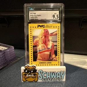 2017 PWG Candice LeRae Battle Of Los Angeles NXT PWG AEW ROH NJPW CGC 9.5 - Picture 1 of 2