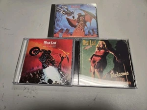 Meat Loaf - 3 CD LOT - Bat Out Of Hell I & II, Welcome To The Neighborhood - Picture 1 of 2