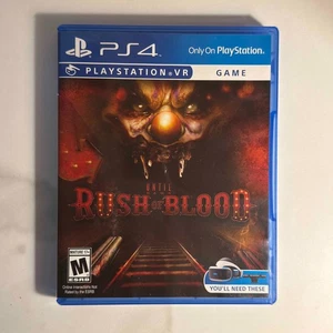 Until Dawn: Rush of Blood | PS4 | PSVR | Sony PlayStation VR | Lot #9 | PRISTINE - Picture 1 of 3