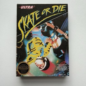 Retro Vintage 3D Skate or Die Nintendo NES Game Box Refrigerator Magnet