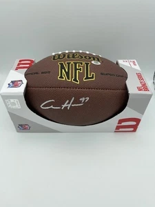 AIDAN HUTCHINSON signiert Wilson Football volle Größe Detroit Lions Echtheitszertifikat Holo - Bild 1 von 1