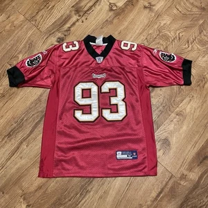 Tampa Bay Buccaneers Gerald McCoy 93 Red Jersey Youth Size Medium NFL Football - Picture 1 of 13