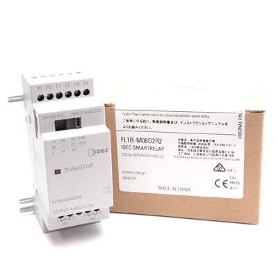 IDEC FL1B-M08D2R2 SmartRelay Digital Expansion Module, 24VAC/DC, Relay Output - Image 1 of 4
