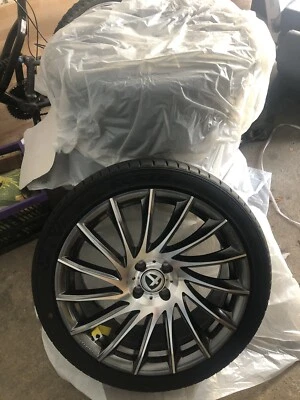 alu kompletträder Tomason 18 Zoll Passend Für Renault Megane II, Mini Cooper Usw - Bild 1 von 4