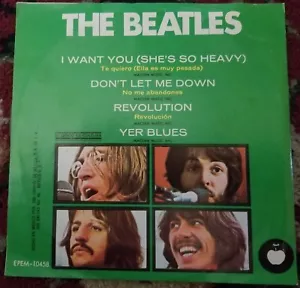 THE BEATLES JUKEBOX EP COMPACTO 7" 33 DEL BLANCO LP MUY RARO MEXICANO - Imagen 1 de 4