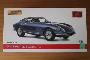 CMC M-239 Ferrari 275 GTB/C 1966 1/18 OVP ungeöffnet - Bild 1 von 5