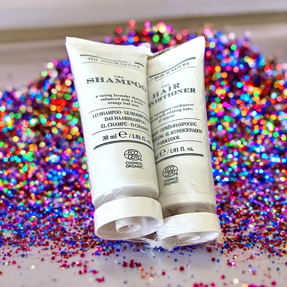 JUEGO DE CHAMPÚ Y ACONDICIONADOR CAPILAR RERUM NATURA CADA NUEVO SIN CAJA Y SELLADO 1,01 FL OZ Foto 1 de 4