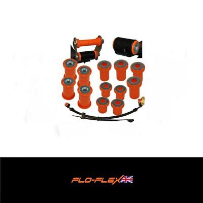 Mitsubishi L200 Suspension Bushes Rear Leaf Spring Chassis&Shackles Kit In Poly • 57.32€